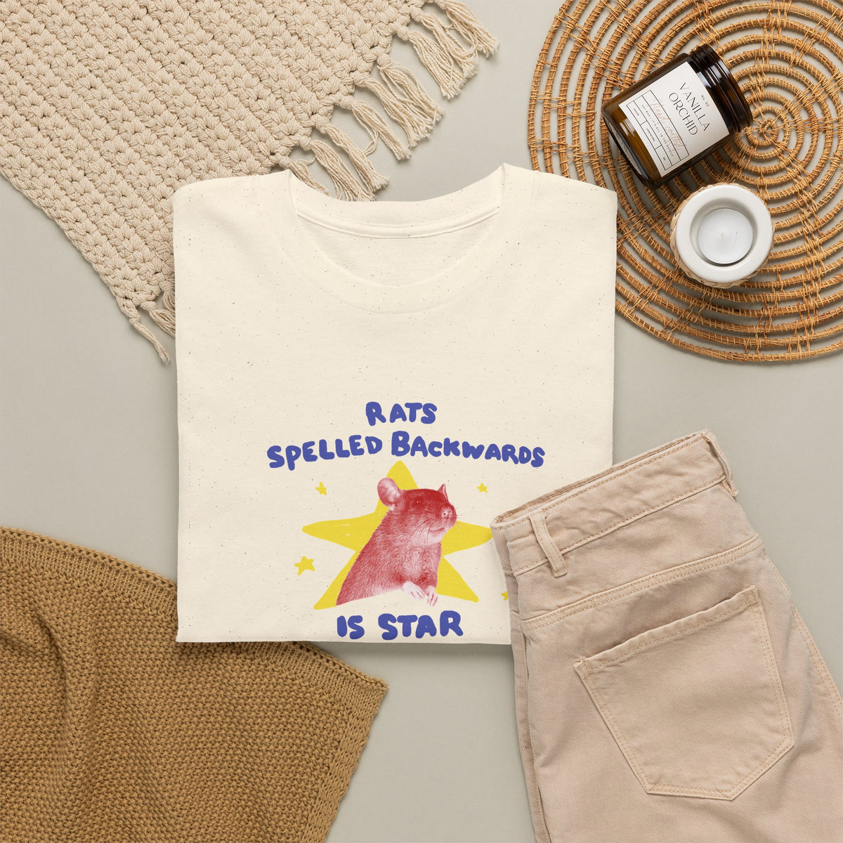 Rats spelled backwards is star