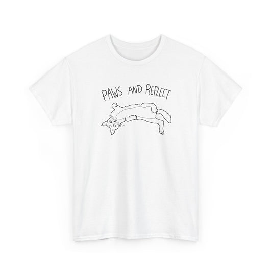 Paws and Reflect Cat T-Shirt