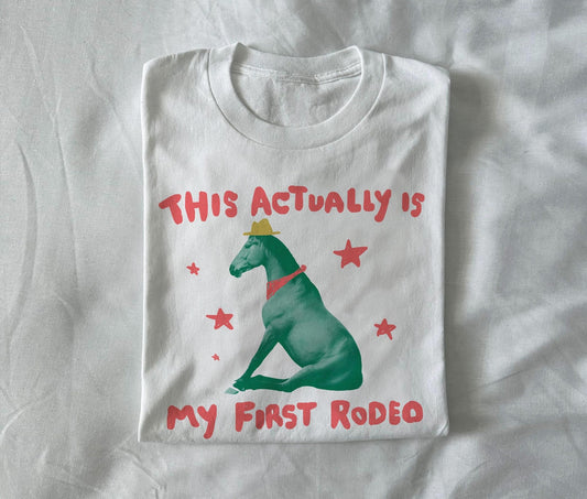 This actually is my first rodeo