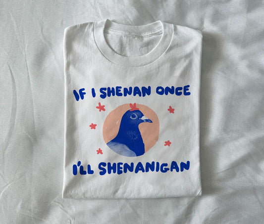 If I shenan once I’ll shenanigan