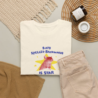 Rats spelled backwards is star