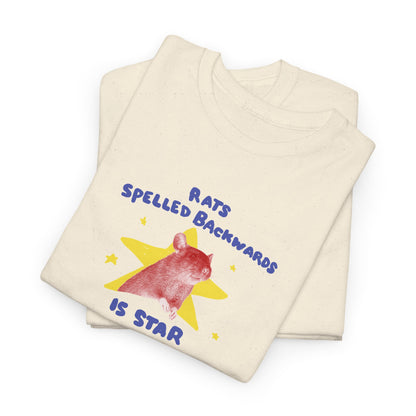 Rats spelled backwards is star