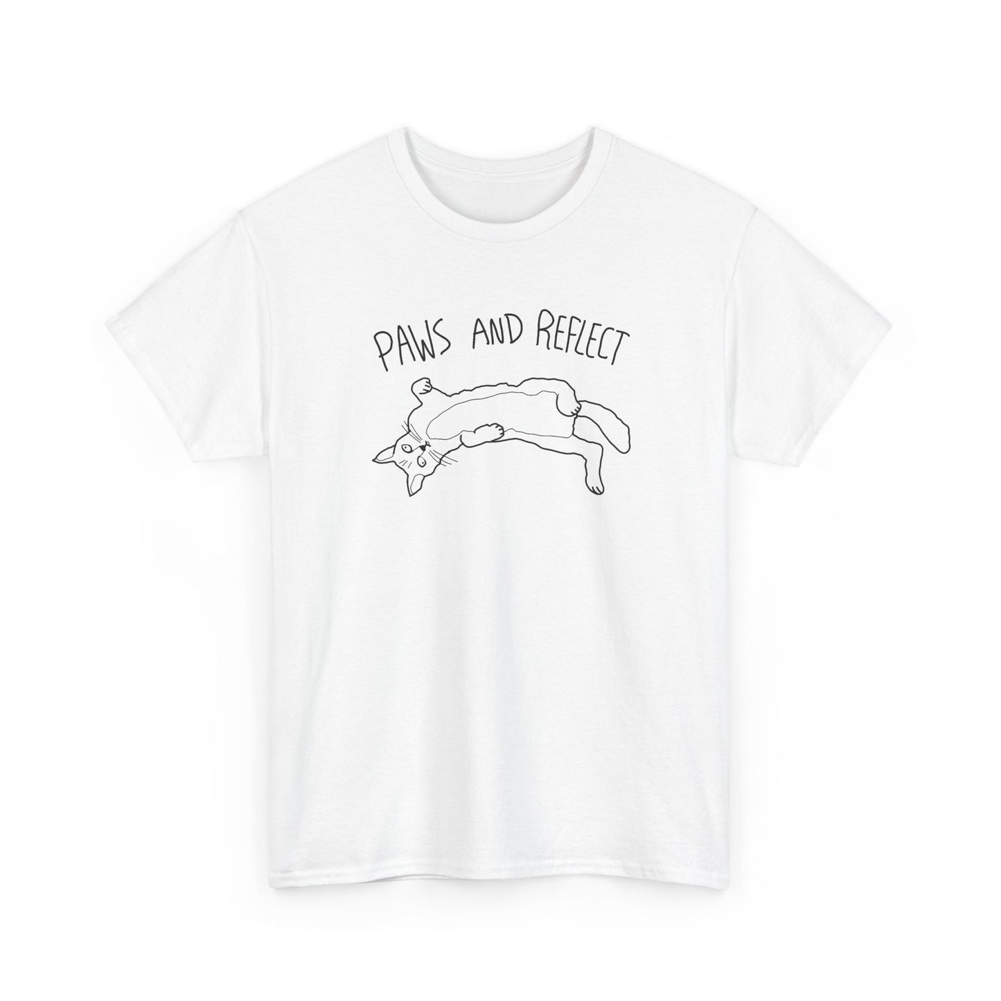 Paws and Reflect Cat T-Shirt