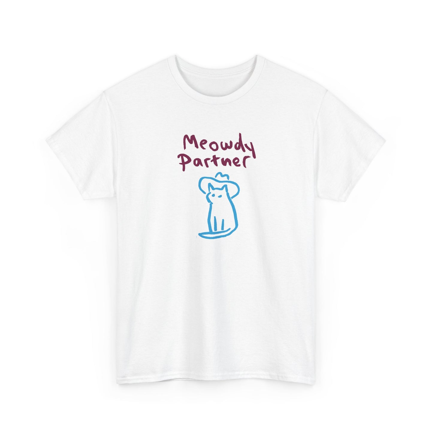 Meowdy partner Unisex Heavy Cotton Tee