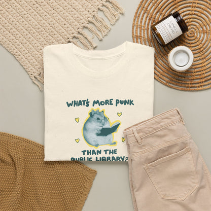 What’s more punk than the public library?