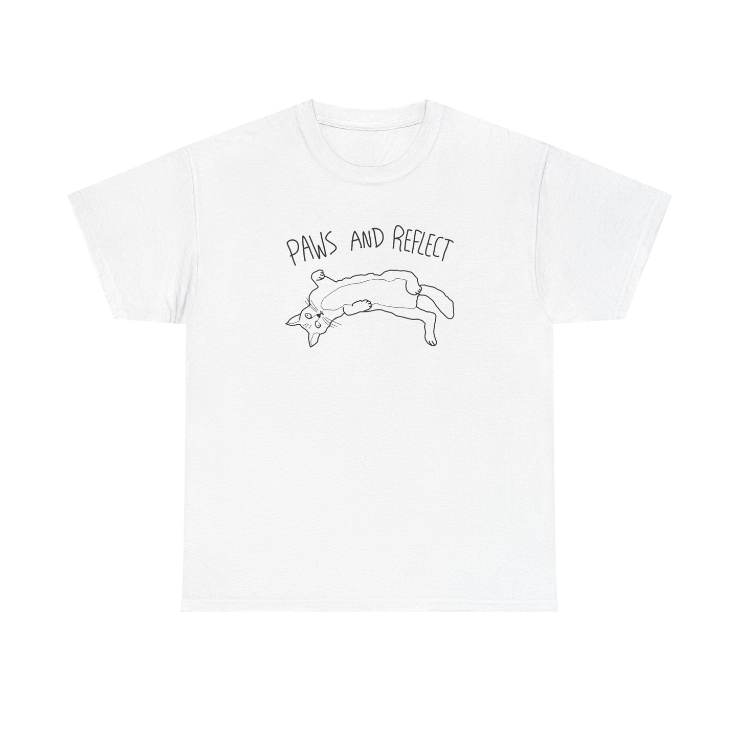 Paws and Reflect Cat T-Shirt