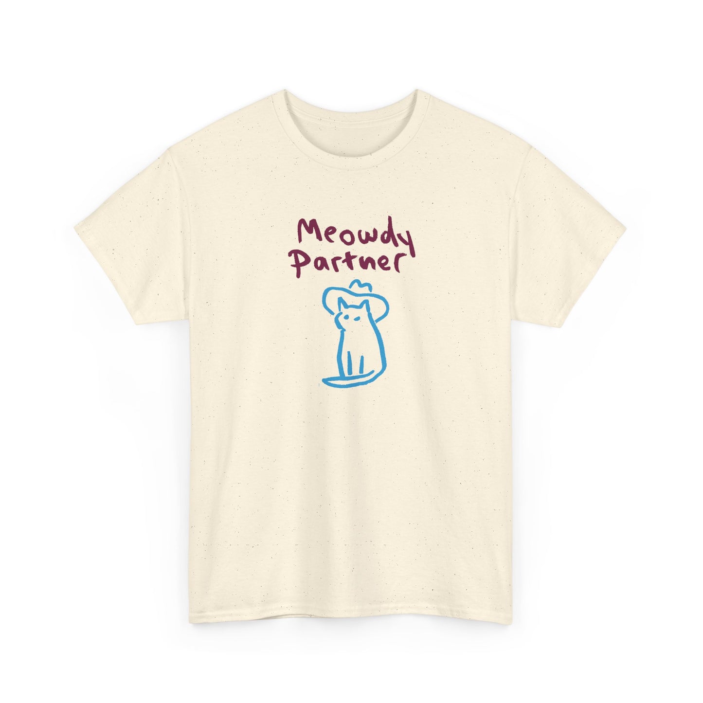 Meowdy partner Unisex Heavy Cotton Tee