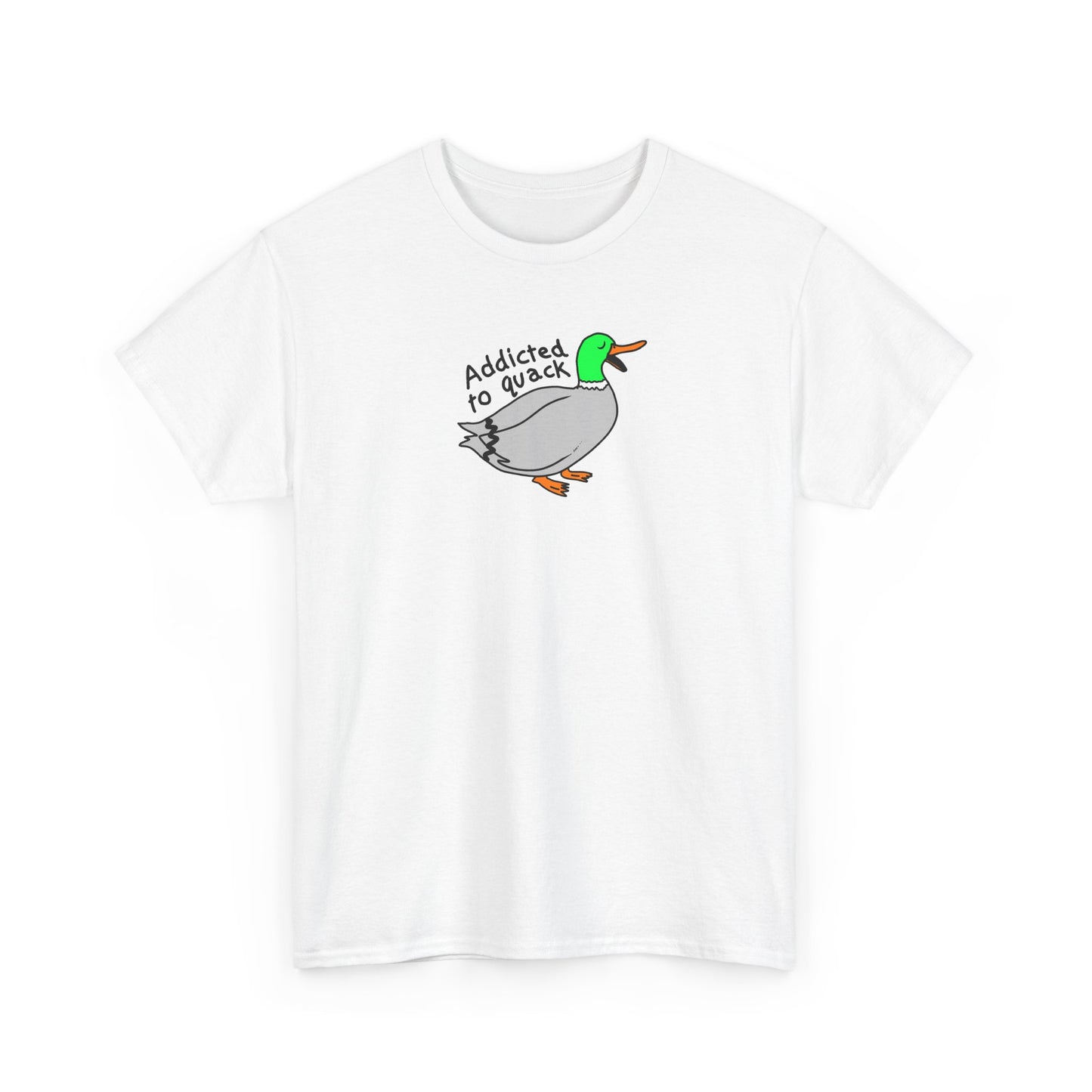 Addicted to quack Unisex Heavy Cotton Tee