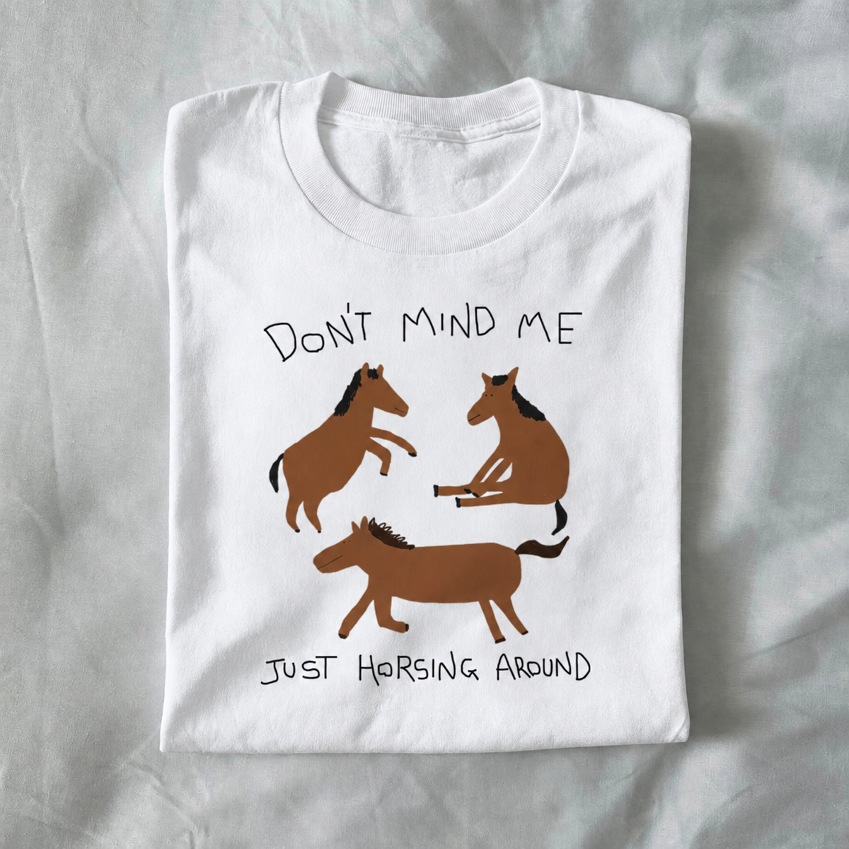 Don’t Mind Me, Just Horsing Around