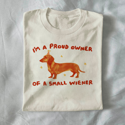 I’m a proud owner of a small wiener