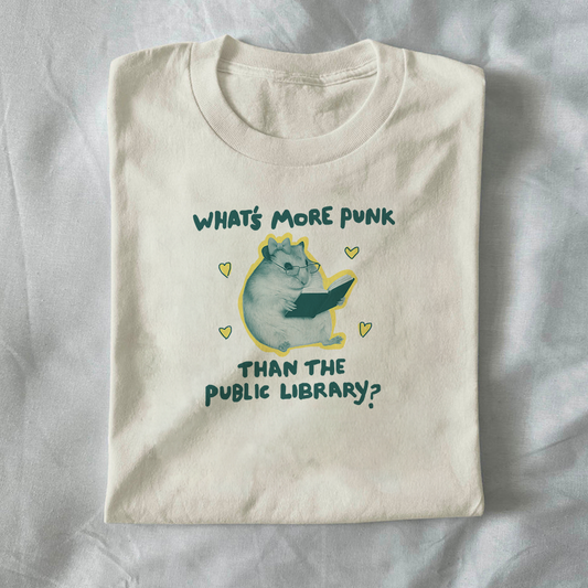 What’s more punk than the public library?