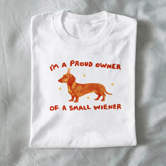 I’m a proud owner of a small wiener