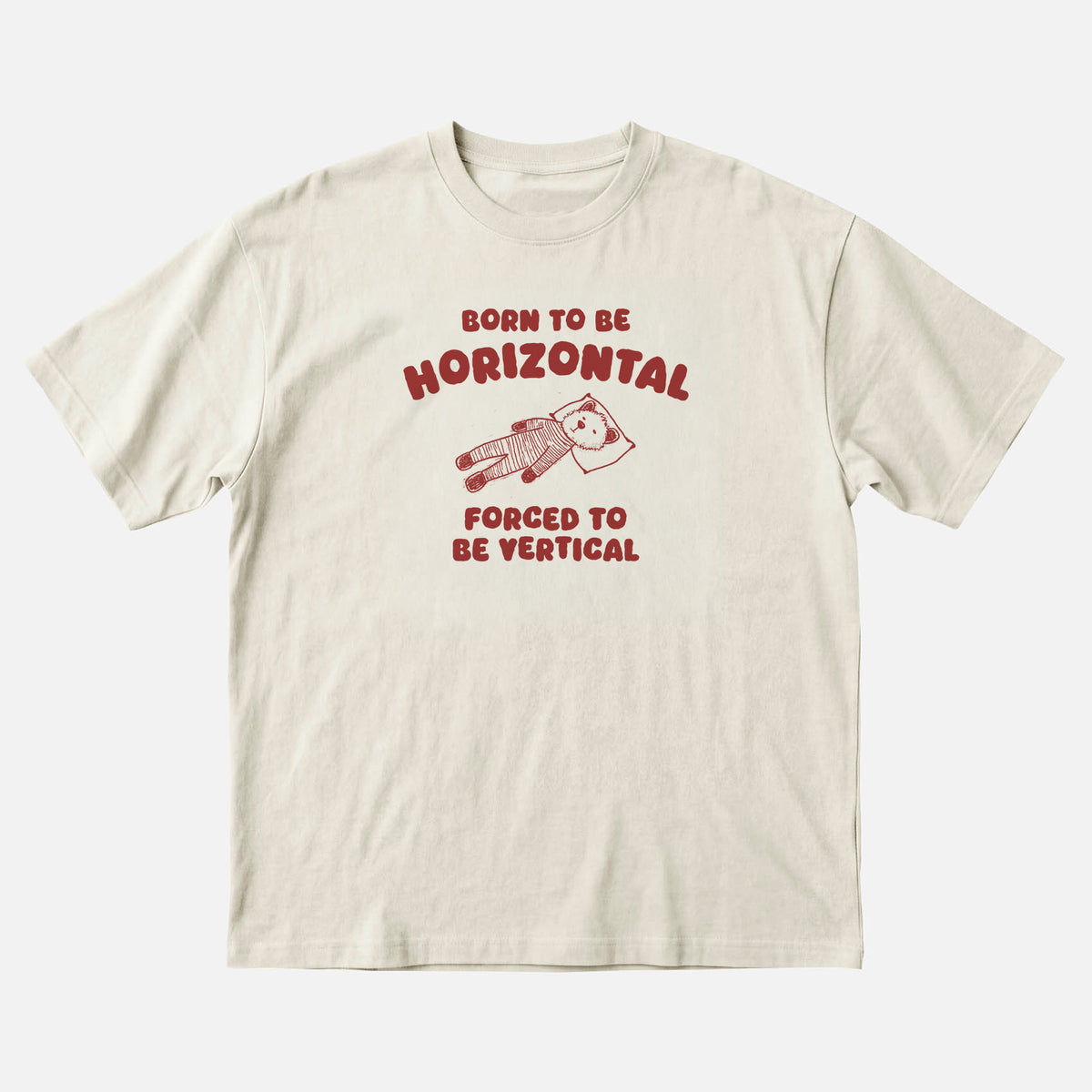 Born to Be Horizontal, Forced to Be Vertical