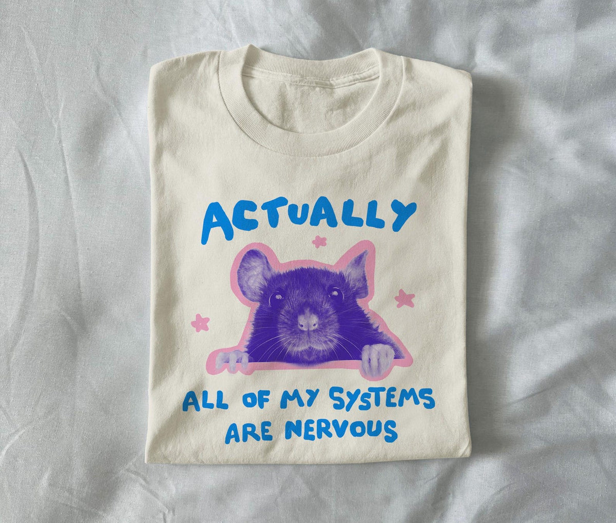 Actually, all of my systems are nervous.