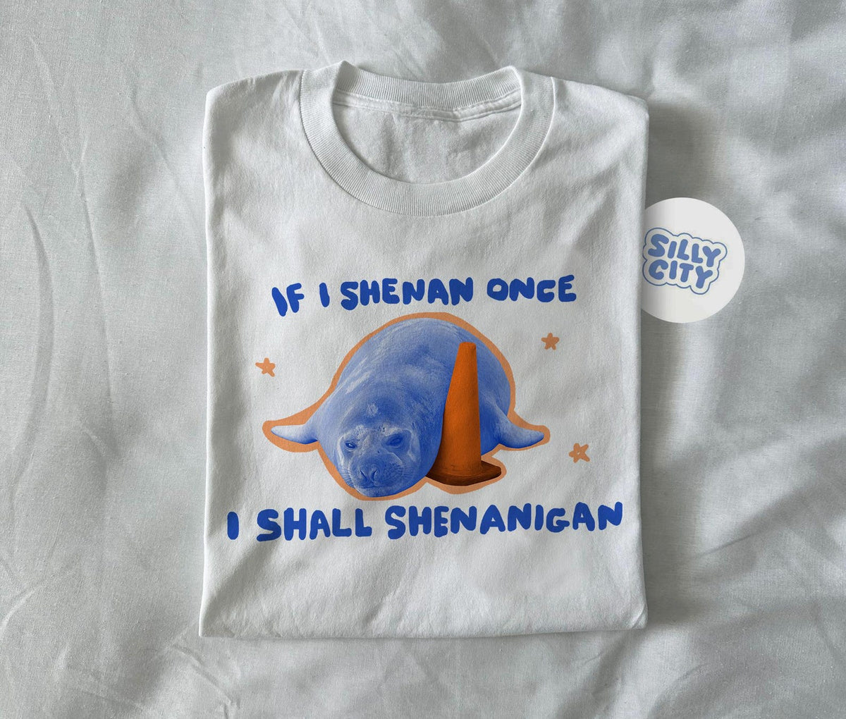 If I shenan once, I shall shenanigan.