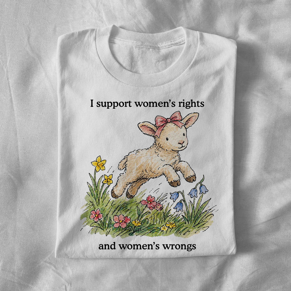 I support women's rights and wrongs