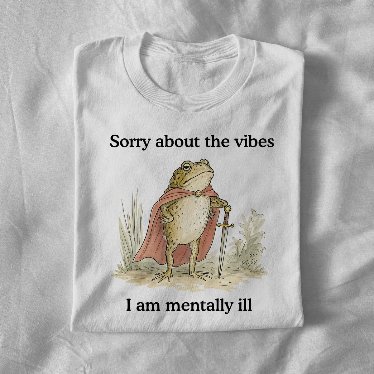 Sorry about the vibes i'm mentally ill