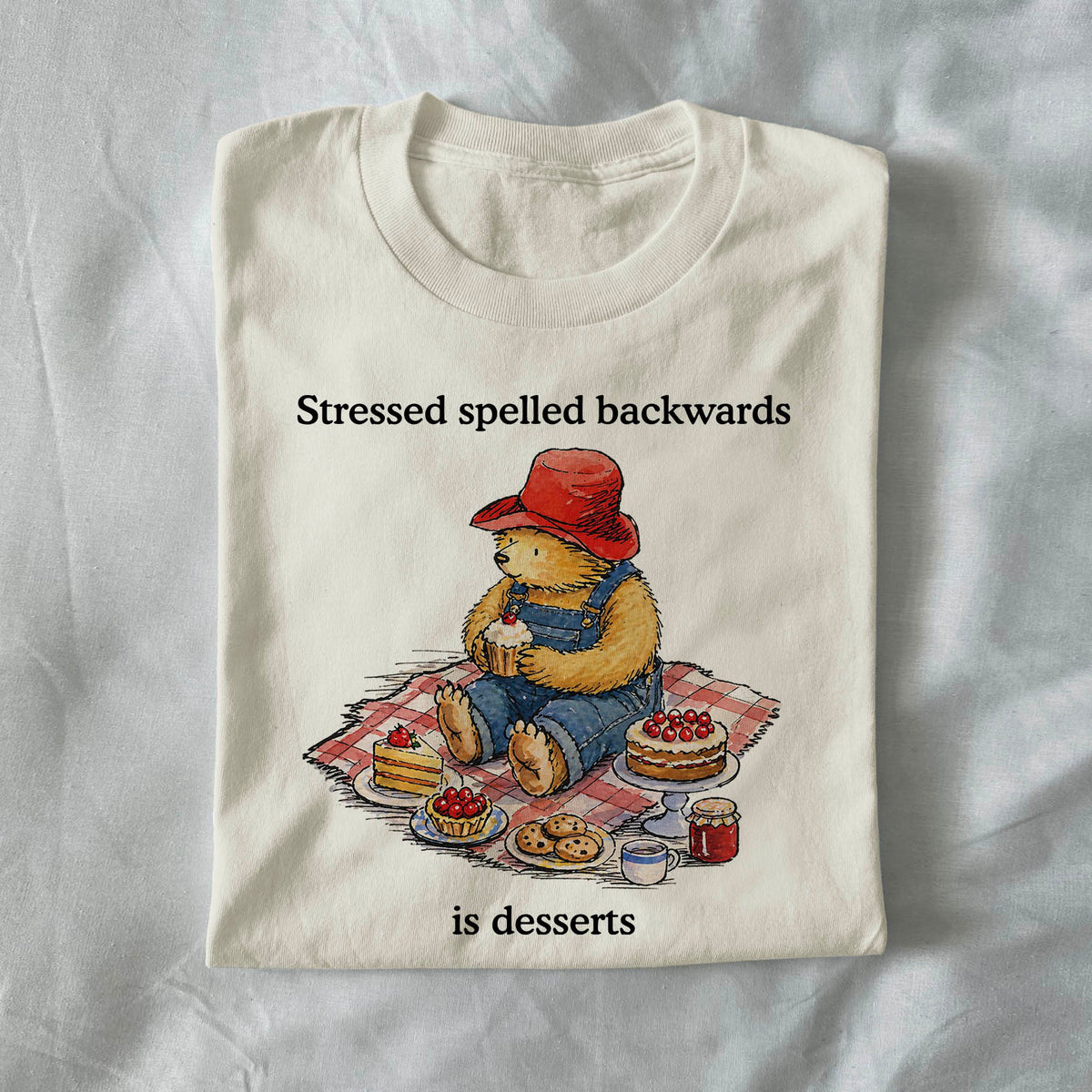 Stressed spelled backwards is desserts