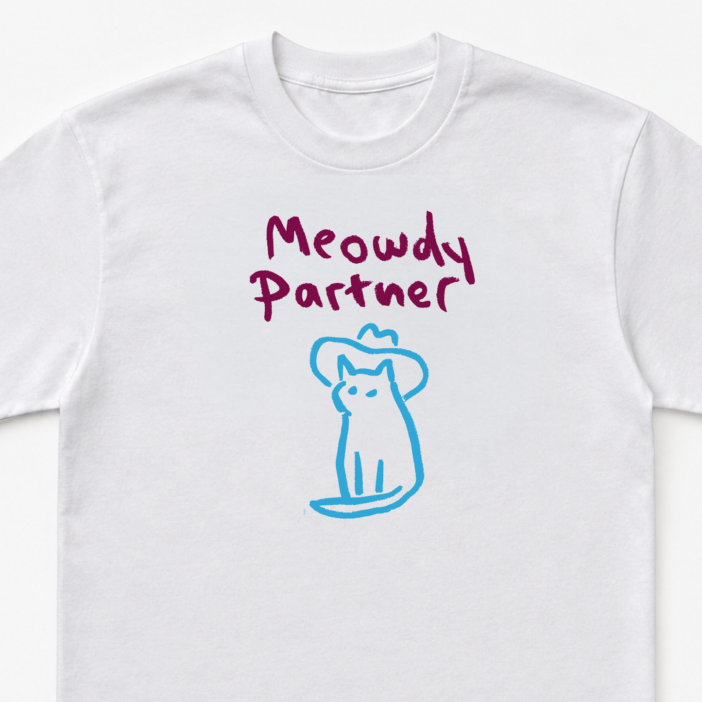 Meowdy partner Unisex Heavy Cotton Tee