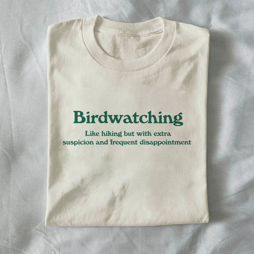 Birdwatching: Like Hiking but With Extra Suspicion and Frequent Disappointment