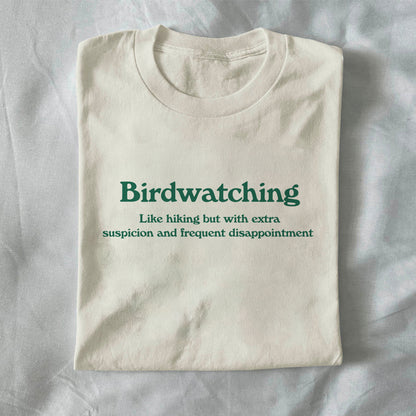Birdwatching: Like Hiking but With Extra Suspicion and Frequent Disappointment
