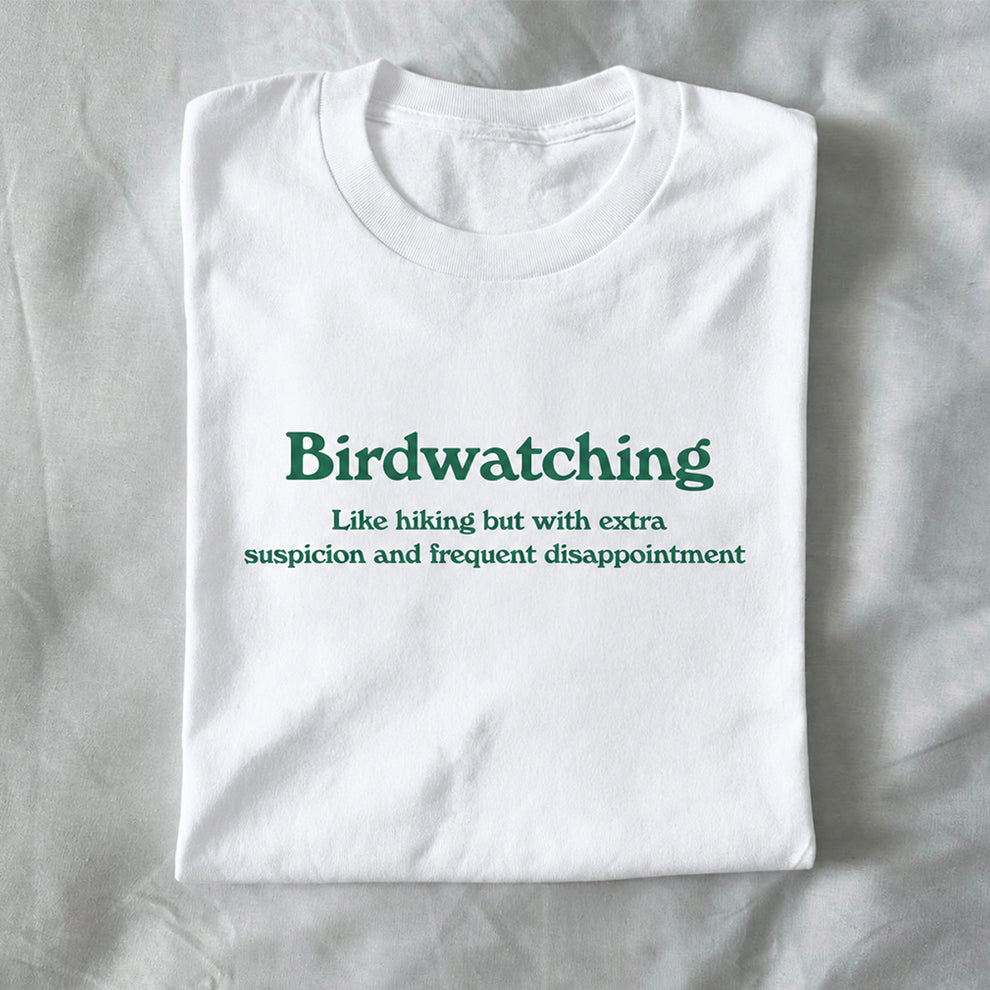 Birdwatching: Like Hiking but With Extra Suspicion and Frequent Disappointment