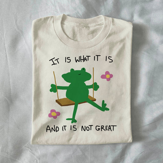 It Is What It Is and It Is Not Great