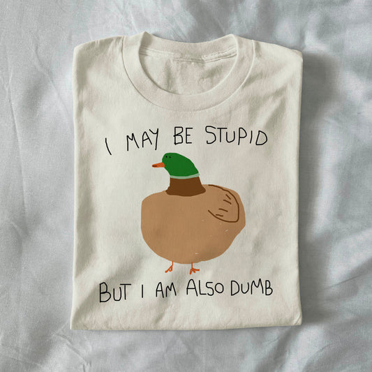 I May Be Stupid but I Am Also Dumb