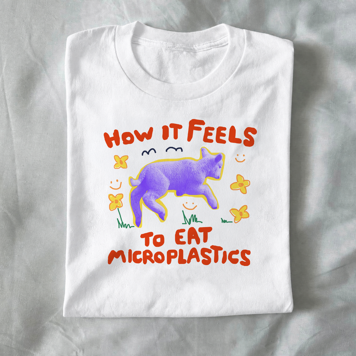How it feels to eat microplastics